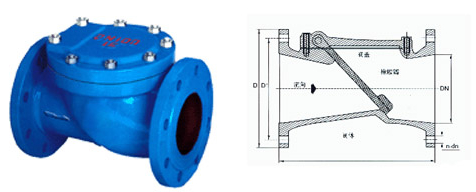 橡胶瓣止回阀