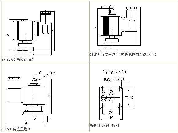 集板气液电磁阀